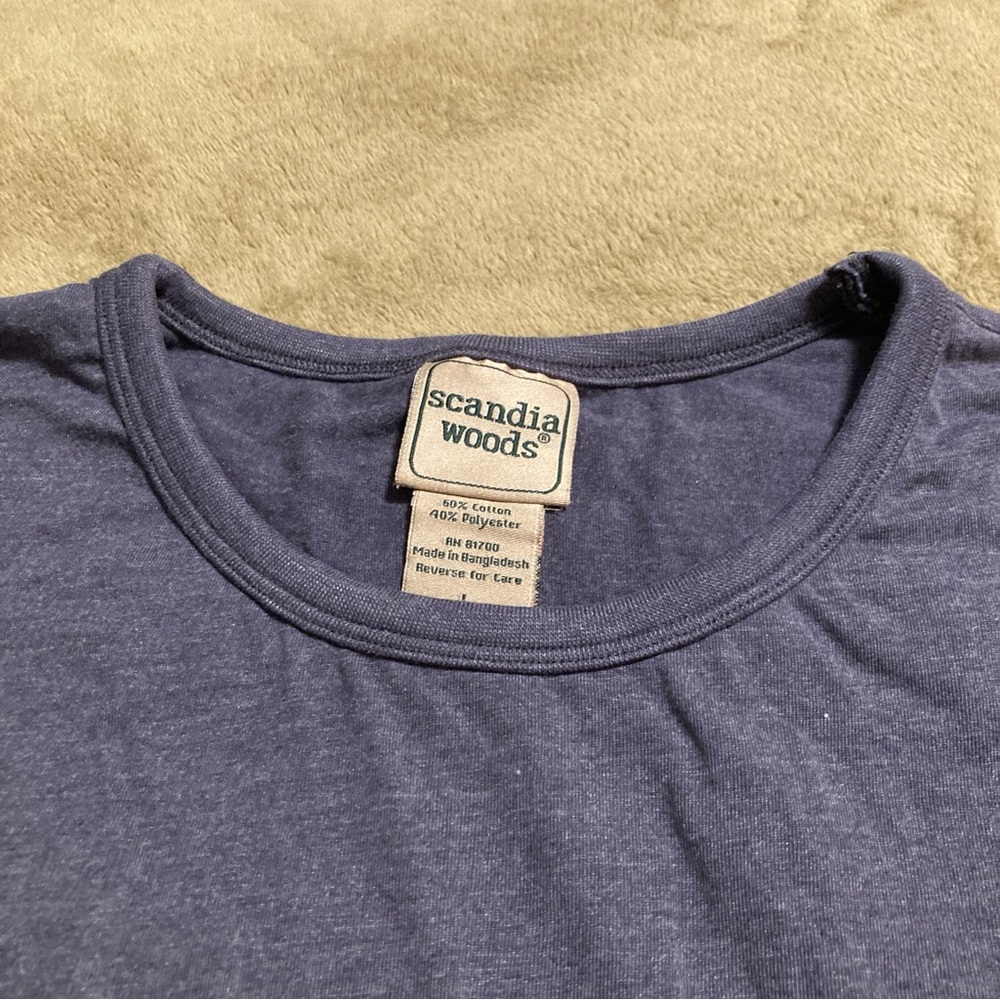 NWOT Vintage Scandia Woods Top Size L - Picture 6 of 10